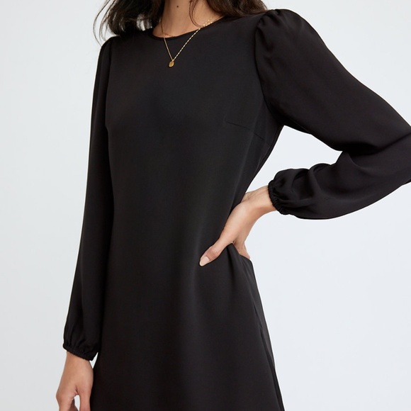 Aritzia Wilfred⎜MARIE DRESS⎜BLACK - Picture 3 of 12
